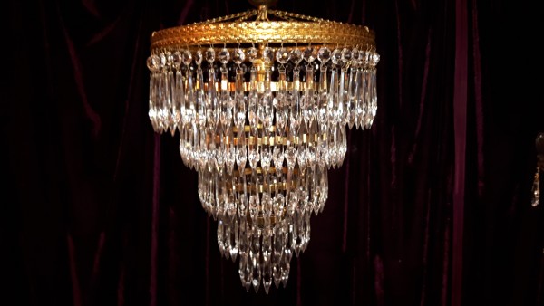 Crystal Chandelier Shade  SOLD