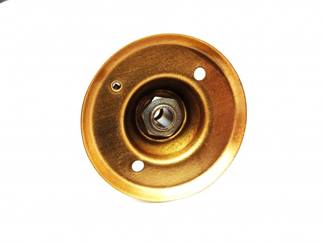 Brass Ceiling Rose Hook with chain and screws