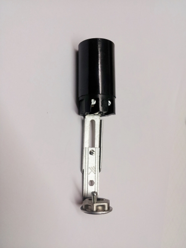 E14 Lamp Holder Adjustable Metal Stem Leg 80 - 100mm Height 