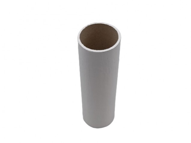 Candle Tubes White Tube Card 100mm x 26mm 