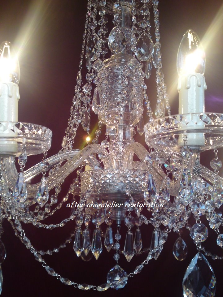 Chandelier Restoration , Chandelier Repair and Chandelier Cleaning from