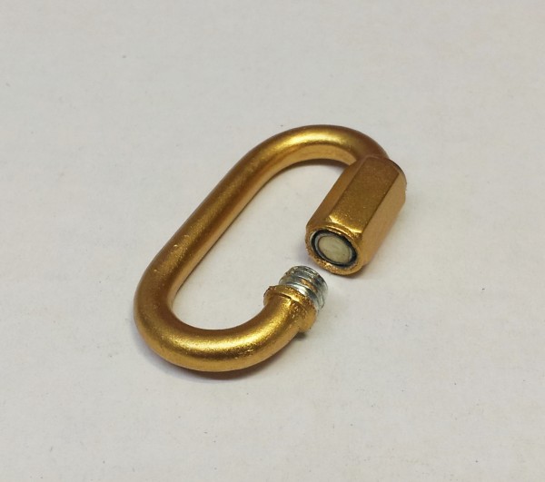 hand painted - gilded and varnished CHAIN LINK REPAIR - Screw type