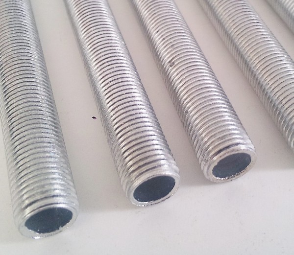 Threaded hollow tube stem tube 10mm metric 1mm pitch