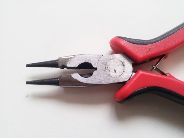 CHANDELIER PINNING PLIERS with cutters chunky grip