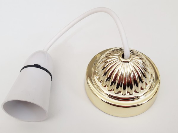 Ceiling Light Ceiling Rose Victorian Style Brass Effect