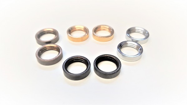 M10 ANTIQUE BRONZE EFFECT RING NUTS M10