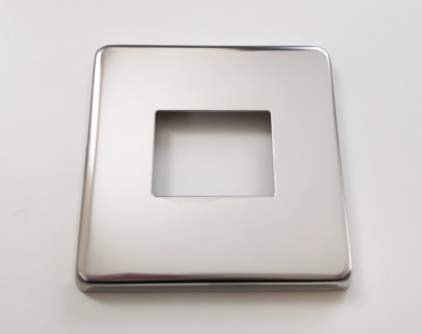 Light Switch Cover Plate Conversion In Victorian Chrome double