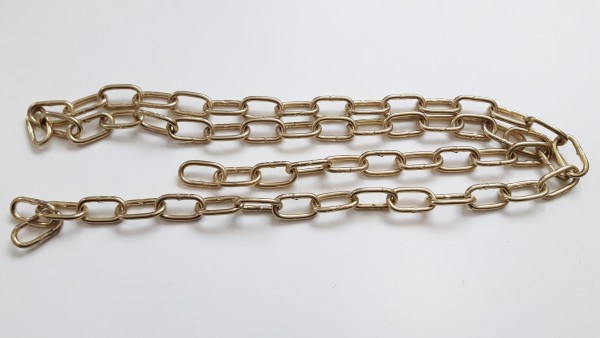 Various Lengths Off Cuts Of Brass Plated Chandelier Chain 37KGS