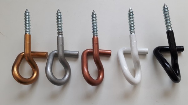 Heavy Duty Screw In OPEN Loop VARIOUS FINISHES