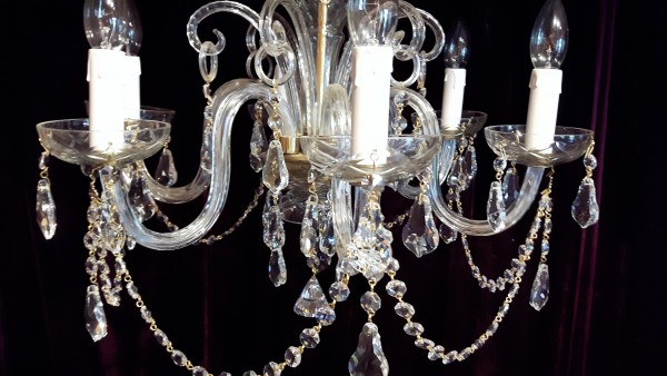 Bohemian Crystal Chandelier