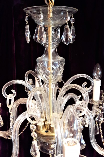 Bohemian Crystal Chandelier