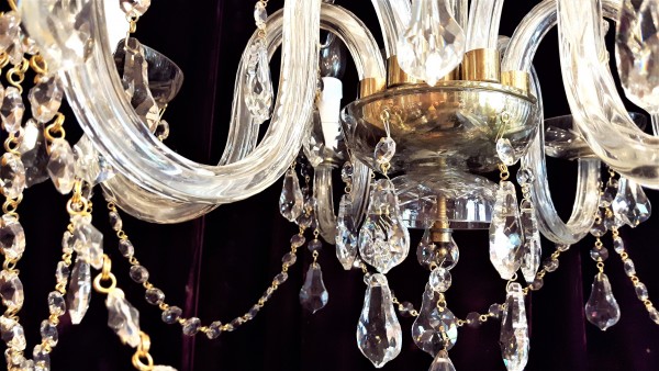 Bohemian Crystal Chandelier