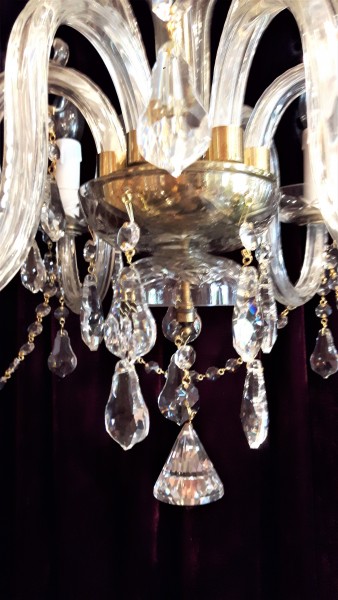 Bohemian Crystal Chandelier