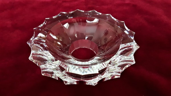 CHANDELIER CRYSTAL BOBECHE - DRIP PAN NO PIN HOLES