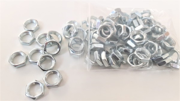 M10 METRIC THREADED NUTS - PACK OF 10