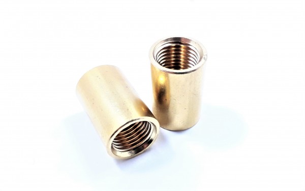 BRASS COUPLER 10MM INTERNAL THREAD