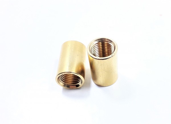 BRASS COUPLER 10MM INTERNAL THREAD