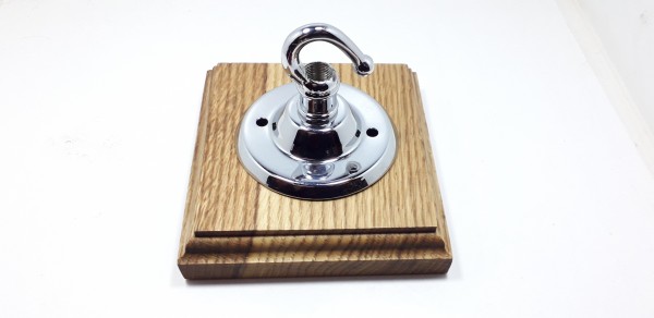 Ceiling Rose Hook Plate 15KG MAX LOAD - 4 Finishes 