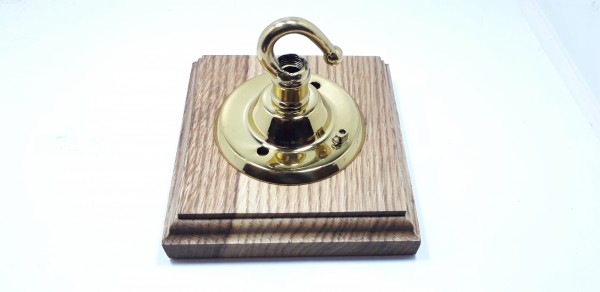Solid Ceiling Rose Hook Plate Hanging Suspension Fixing Plate 3