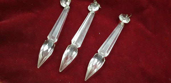 Crystal Cut Neck Icicle