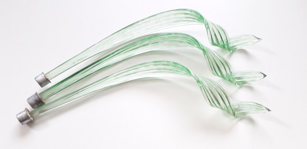 Green Murano Chandelier Leaf