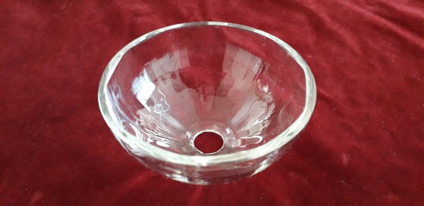 vintage murano chandelier bobeche wax drip tray