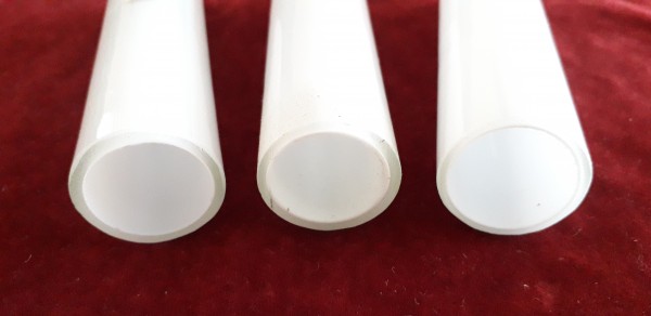 Vintage Glass candle tube 120mm high x 21mm internal width 