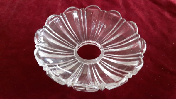 antique chandelier pan - 12 fan pattern