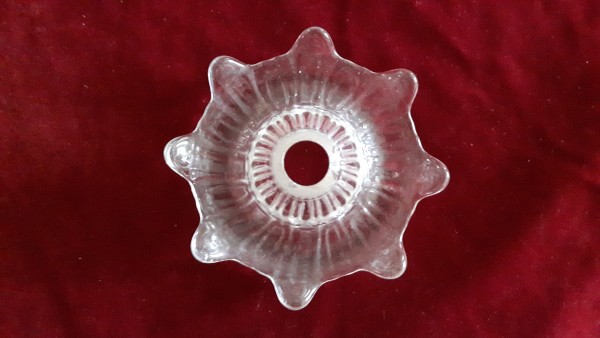 Glass Chandelier Top Canopy 130mm