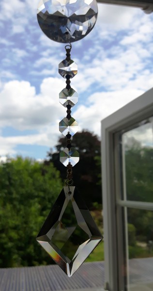 Black Crystal Sun Catcher 