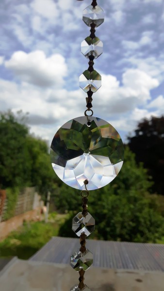 Black Crystal Sun Catcher 