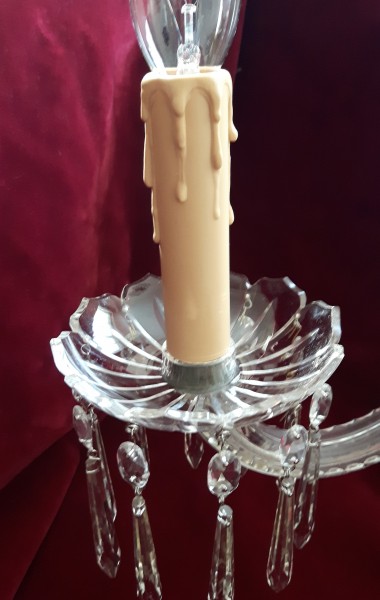 Candle Tube Drip Plastic Warm Caramel 