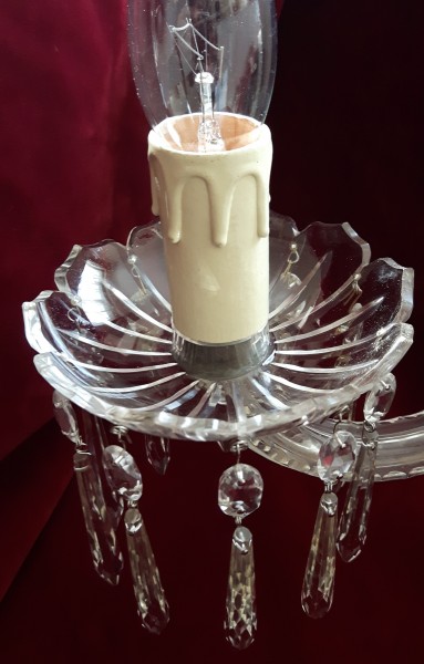 Candle Tubes  Cream Drip Card 55mm x 26mm 