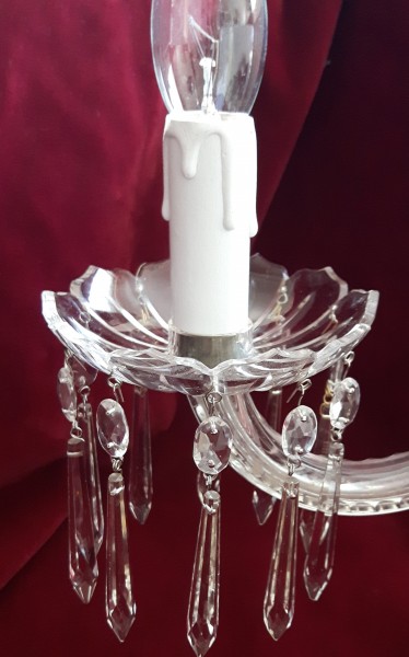 Candle Tube White Drip Card 65mm x 24mm