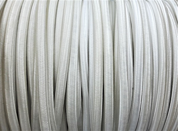 PVC OVERBRAID 2 CORE BRIGHT ELECTRIC CABLE