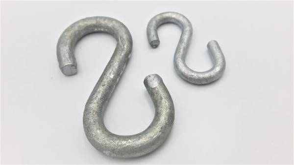 STRONG GALVANIZED OPEN S HOOK 