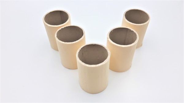 candle tubes sleeves covers MAGNOLIA card 50mm x 26mm