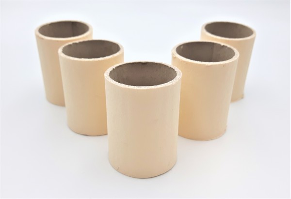 candle tubes sleeves covers MAGNOLIA card 50mm x 26mm