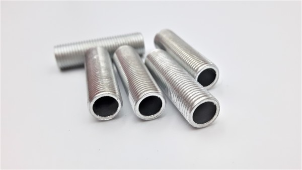 5 x M10 x 35mm Zinc Plated Allthread rod