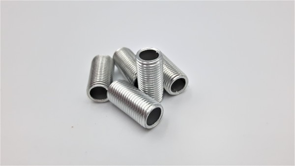 5 x M10 x 25mm Zinc Plated Allthread rod