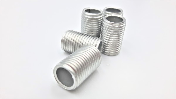 5 x M13 x 15mm Zinc Plated metric Allthread