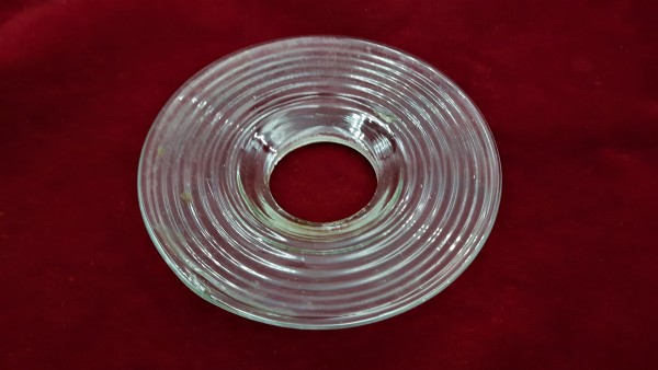 Vintage Murano Chandelier clear glass drip pan 2 sizes 