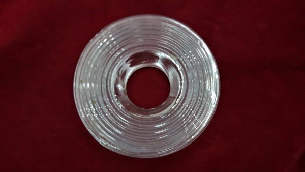 Vintage Murano Chandelier clear glass drip pan 2 sizes 
