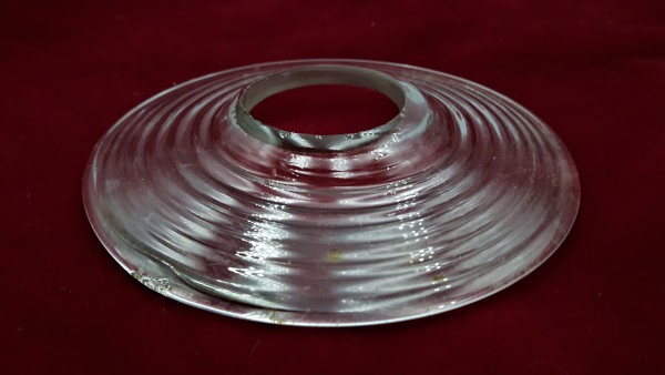 Vintage Murano Chandelier clear glass drip pan 2 sizes 