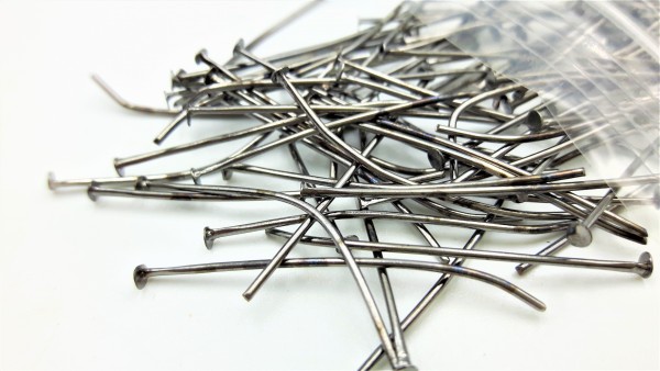 Chandelier Pins 35mm Black Nickel pack of 100