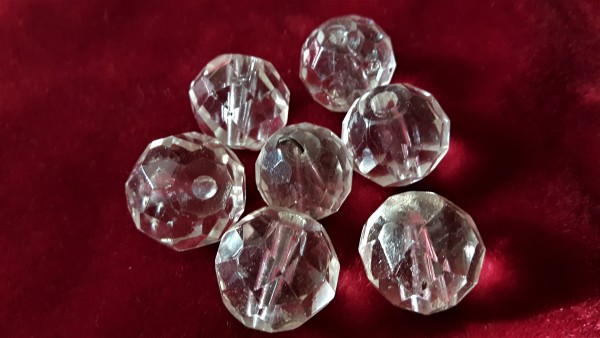 Glass Chandelier Beads