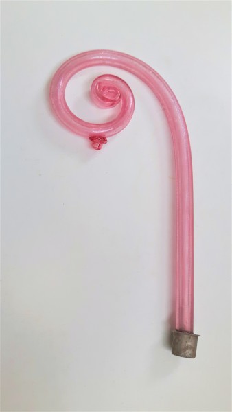 Pink Venetian Chandelier Crook scroll 