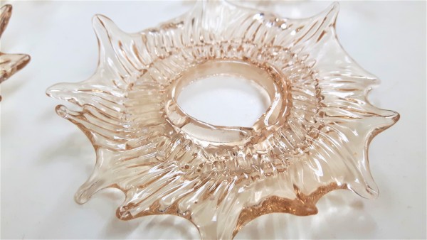 Venetian glass chandelier pans pack of 4