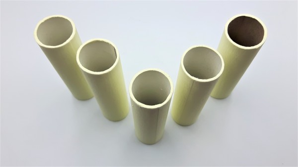 Candle Tubes Pale Yellow 
