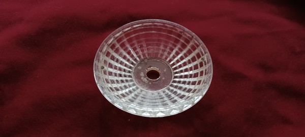 Glass antique chandelier pan